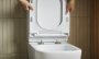 Tavistock Compass Square Closed-Back Close Coupled Rimless Toilet