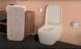 Vitra V-Care Essential Rimless Wall Hung WC