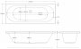 Essential Richmond 1700 x 700mm Double Ended Bath