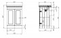 Tavistock Marston Paper White 600mm Freestanding Unit