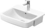 Duravit No.1 550mm 1 Tap Hole Semi-Recessed Basin - White