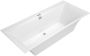 Villeroy & Boch Squaro Edge 12 1800 x 800mm Double Ended Bath - Stone White