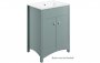 Purity Collection Lucio 610mm Floor Standing Basin Unit (exc. Basin) - Sea Green Ash