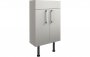 Purity Collection Aurora 500mm Slim Basin Unit - Light Grey Gloss