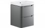 Purity Collection Lumbra 500mm 2 Drawer Wall Hung Cloakroom Basin Unit - Matt Grey