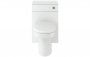 Purity Collection Visio 500mm Toilet Unit & BTW Pan Pack - White Gloss