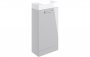 Purity Collection Volti 410mm Floor Standing Basin Unit & C/C Toilet Pack - Grey Gloss