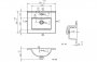 Purity Collection Volti 510mm Floor Standing 2 Door Basin Unit & Basin - Oak