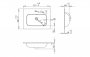 Purity Collection Statura 610mm Wall Hung 2 Drawer Basin Unit & Basin - Matt Antique Rose