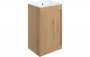 Purity Collection Elementi 510mm Floor Standing Unit Inc. Basin - Seville Oak