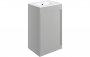 Purity Collection Elementi 510mm Floor Standing Unit Inc. Basin - Matt Light Grey