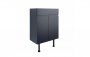 Purity Collection Valento 600mm Basin Unit - Matt Indigo Blue