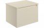 Purity Collection Accord 600mm Wall Hung 1 Drawer Basin Unit & Worktop - Matt Cotton