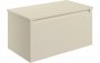 Purity Collection Accord 800mm Wall Hung 1 Drawer Basin Unit & Worktop - Matt Cotton