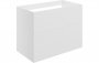 Purity Collection Statura 790mm Wall Hung 2 Drawer Basin Unit (No Top) - Matt White