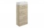 Purity Collection Volti 410mm Floor Standing 1 Door Basin Unit & Basin - Oak