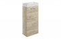 Purity Collection Volti 410mm Floor Standing 1 Door Basin Unit & Basin - Oak