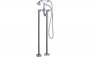 Purity Collection Biella Floor Standing Bath/Shower Mixer - Chrome