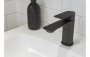 Purity Collection Brindisi Basin Mixer & Waste - Matt Black