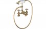 Purity Collection Terni Bath/Shower Mixer & Shower Kit - Brushed Brass