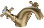 Purity Collection Terni Basin Mixer & Pop Up Waste - Brushed Brass
