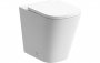 Purity Collection Linden Rimless Back To Wall Short Projection Toilet & Soft Close Seat