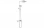 Purity Collection Orion Cool-Touch Thermostatic Mixer Shower w/Riser & Overhead Kit - Chrome