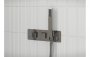 Purity Collection Vega Shower Pack Two - Two Outlet Twin Shower Valve w/Handset & Brass Overhead - Chrome
