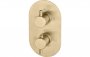 Purity Collection Two Outlet Shower Valve - Brushed Brass