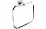 Purity Collection Vito Towel Ring - Chrome