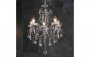 Purity Collection Glimmer 5 Arm Chandelier Ceiling Light - Chrome