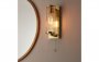 Purity Collection Artemis Wall Light - Brushed Brass