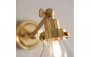 Purity Collection Obelisk Wall Light - Brushed Brass