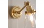 Purity Collection Obelisk Wall Light - Brushed Brass