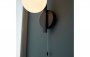 Purity Collection Orbis Wall Light - Matt Black