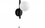 Purity Collection Orbis Wall Light - Matt Black