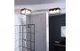 Purity Collection Cube Frame Ceiling Light - Matt Black