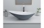 Purity Collection Ambrosial 564x323mm 0 Tap Hole Resin Washbowl - Grey