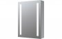 Purity Collection Azura 500mm 1 Door Front-Lit LED Mirror Cabinet