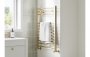 Purity Collection Gradia Straight 30mm Ladder Radiator 500 x 800mm - Brushed Brass