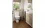 Purity Collection Volti 410mm Wall Hung Basin Unit & C/C Toilet Pack - Oak