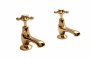 BC Designs Victrion Crosshead Basin Pillar Taps