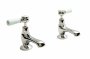 BC Designs Victrion Lever Basin Pillar Taps