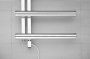 Bisque Chime Electric Left Hand Chrome 1070 x 500mm Towel Rail