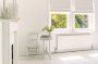 Bisque Decorative Panel Horizontal Radiator  - White -578mm x 1500mm