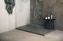 Ideal Standard i.life Ultra Flat S 700 x 700mm Square Shower Tray with Waste - Concrete Grey