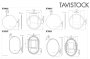 Tavistock Beta 600mm Illuminated Round Mirror