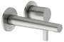 Keuco Edition 400 Single Lever Mixer Wall Mounted Extension 165mm - Stainless Steel