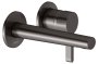 Keuco Edition 400 Single Lever Mixer Wall Mounted Extension 165mm - Brushed Titanblack
