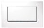 Geberit Sigma 30 White/Gloss Chrome/White Single Flush Plate